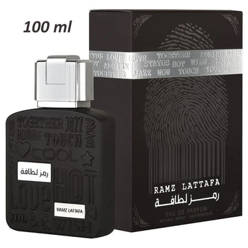 Lattafa Ramz Silver Perfume 100ml – Fresh Sweet Signature Scent