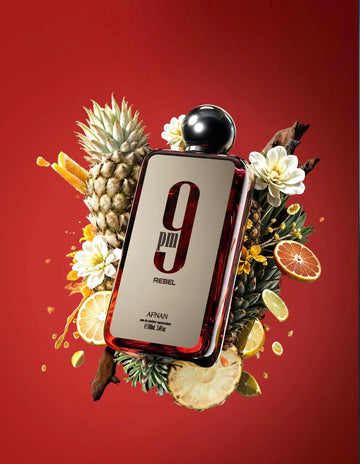 Afnan 9pm Rebel 100ml Perfume for Unisex | Inspired by Creed Aventus + Bacarat Rouge 540