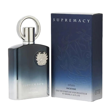 Afnan Supremacy Incense Eau de Parfum for Men – Smoky Oud & Incense Fragrance – Long Lasting Luxury Perfume