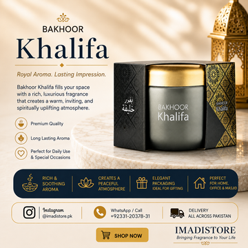 Hamidi Bakhoor Khalifa 70g Made in Uae