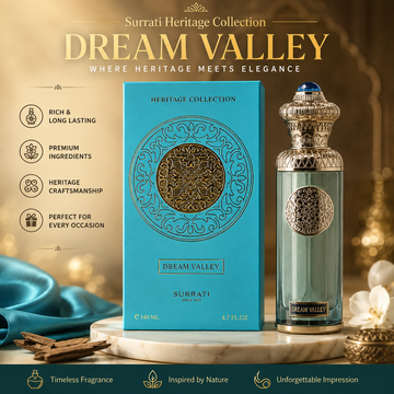 Surrati Dream Valley Perfume 140ml | Made in Saudi Arabia |  Inspired by Imperial Valley
