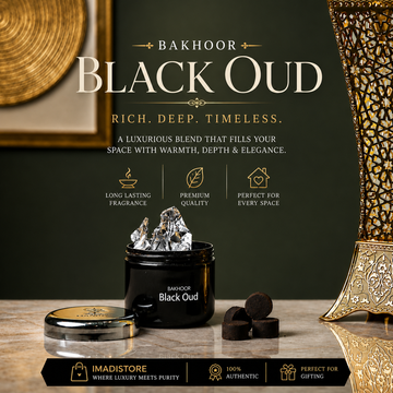 Hamidi Black Oud Bakhoor 70g