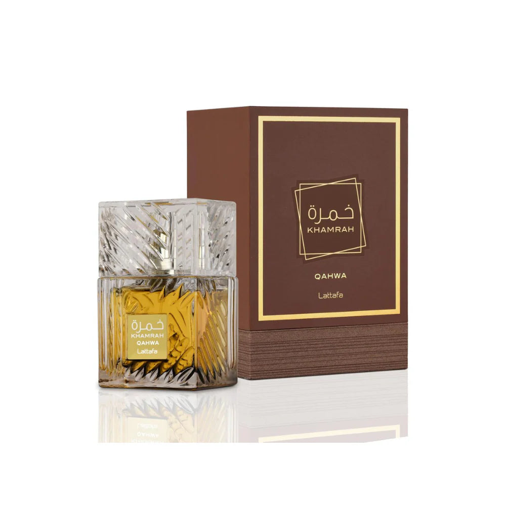 Lattafa Khamrah Qahwa Eau De Parfum 100ml – Luxury Arabian Coffee Vanilla Fragrance for Men & Women | Long Lasting EDP