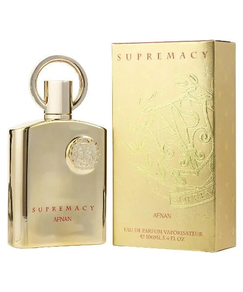 Afnan Supremacy Gold Eau de Parfum 100ml – Sweet Fruity Woody Luxury Perfume – Long Lasting Unisex Fragrance