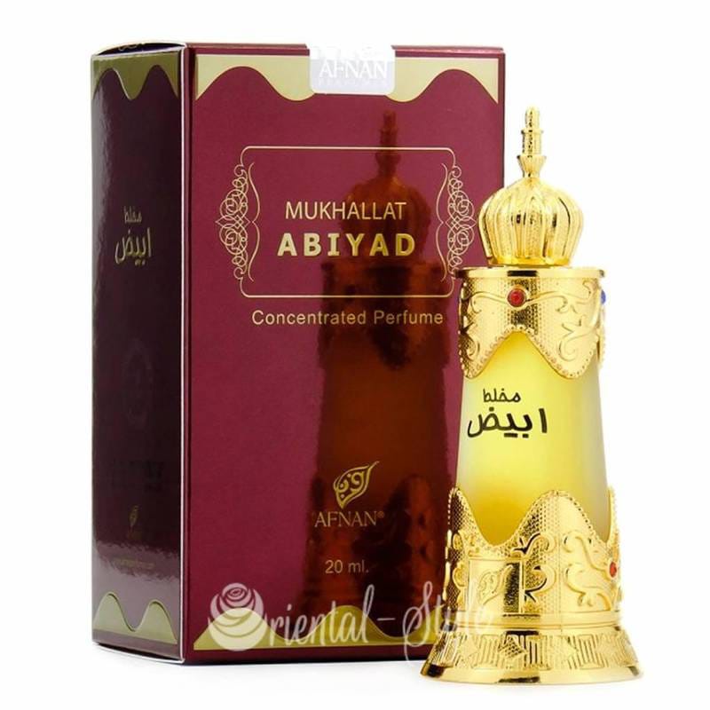 Afnan Mukhallat Abiyad Attar 20ml for Unisex
