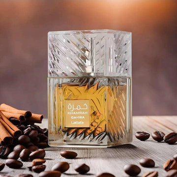 Lattafa Khamrah Qahwa Eau De Parfum 100ml – Luxury Arabian Coffee Vanilla Fragrance for Men & Women | Long Lasting EDP