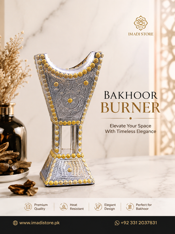 Traditional Non Electric Bakhoor Burner [ Stand ] Premium Quality